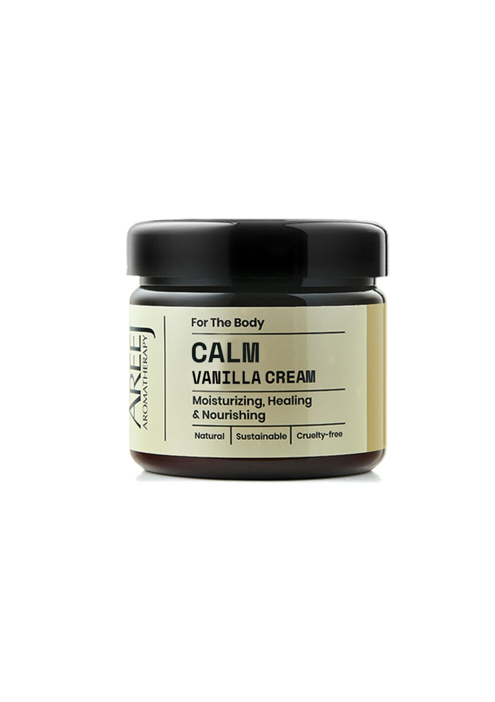 Calm Vanilla Body Cream 200 g by Areej Aromatherapy