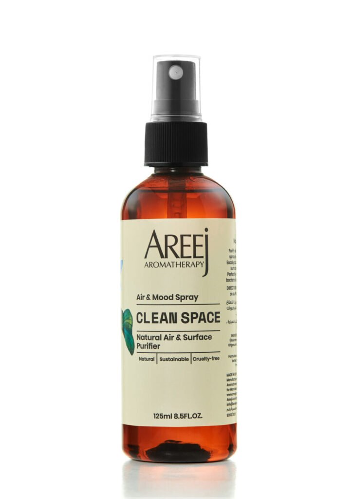 Clean Space Mood Spray 125 ml by Areej Aromatherapy