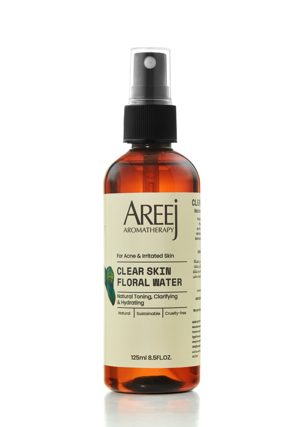Clear Skin Floral Water 125 ml by Areej Aromatherapy