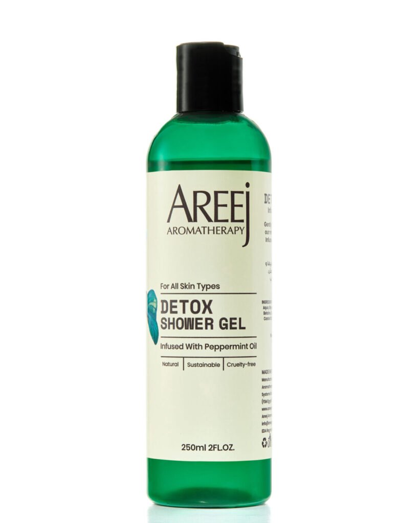 Detox Shower Gel 250 ml by Areej Aromatherapy