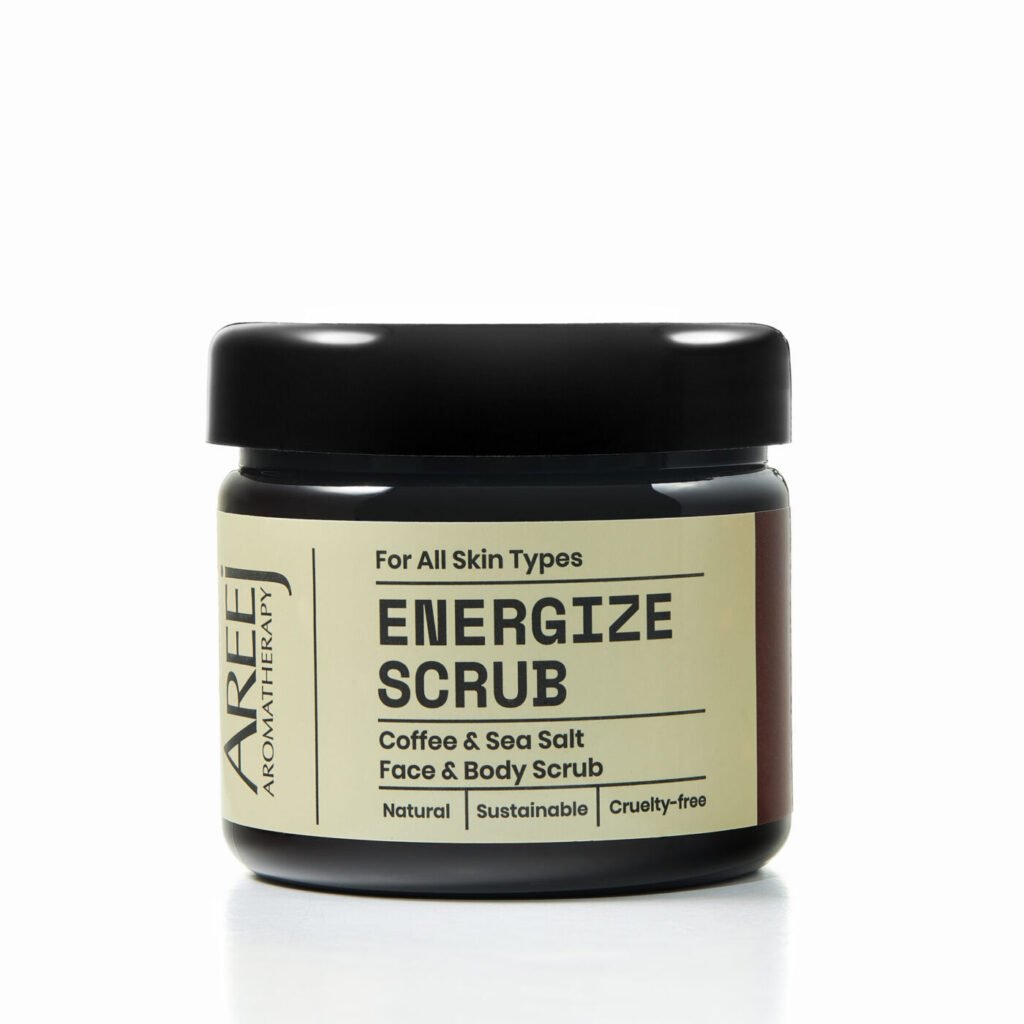 Energize Coffee Scrub 200 g by Areej Aromatherapy