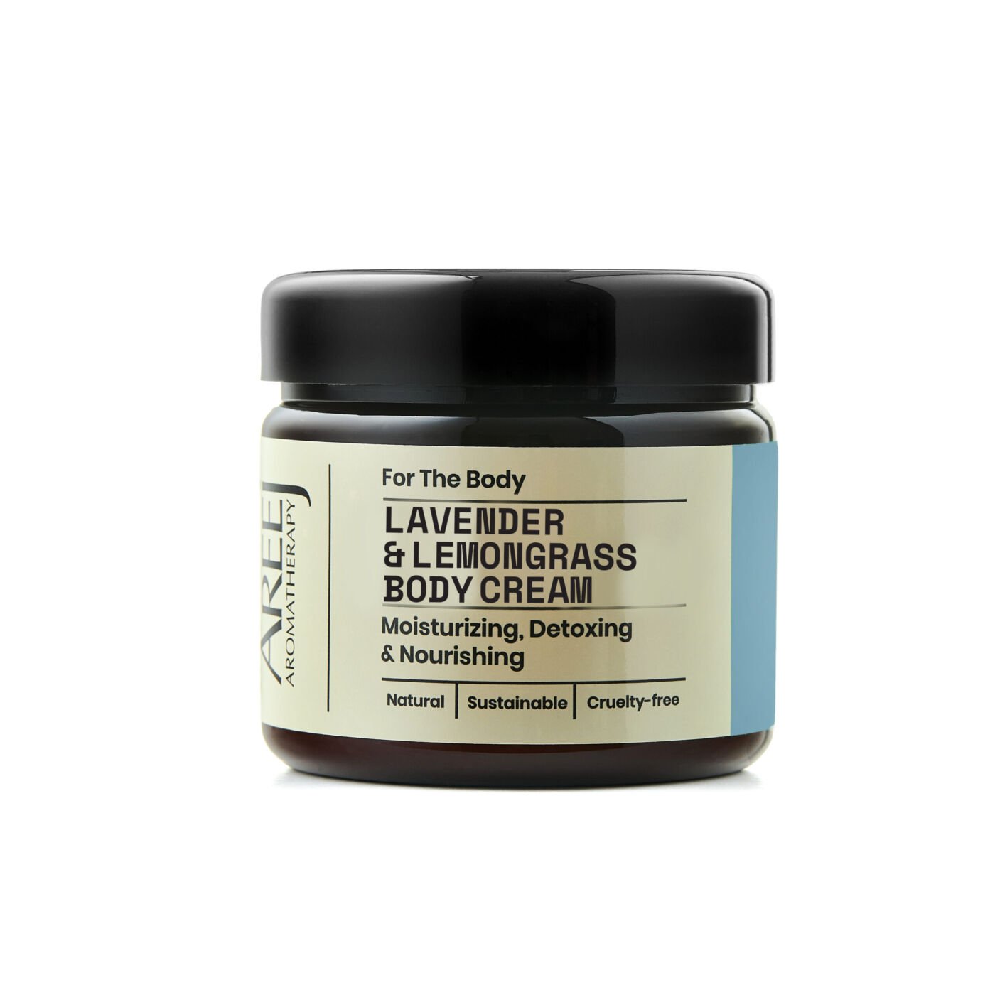 Lavender & Lemongrass Body Cream 200 g by Areej Aromatherapy