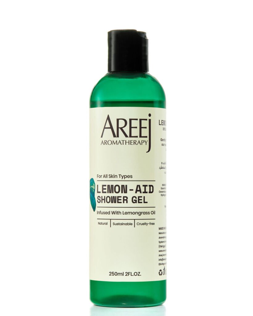 Lemon-Aid Shower Gel 250 ml by Areej Aromatherapy