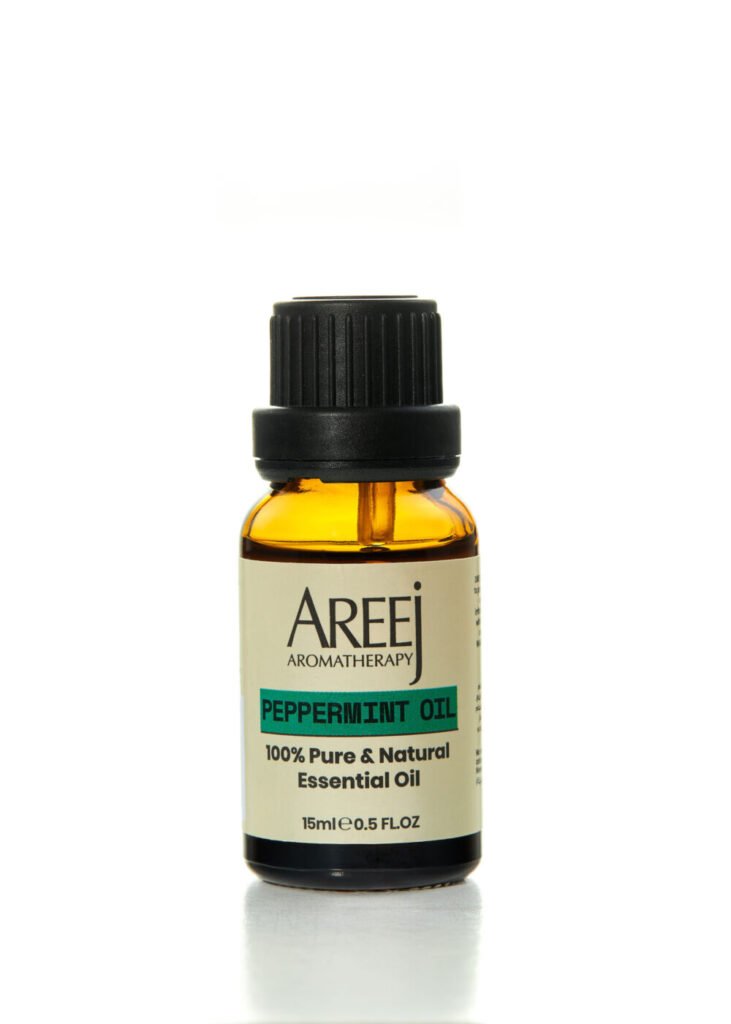 Peppermint Essential Oil 15 ml by Areej Aromatherapy