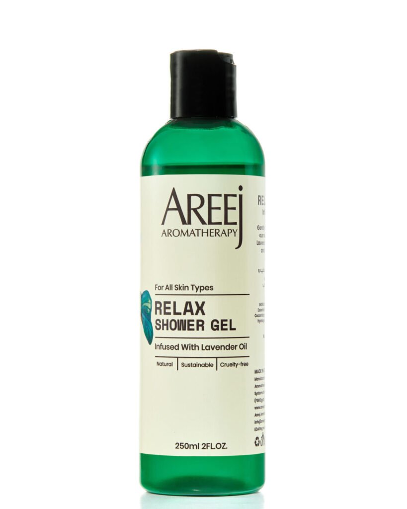 Relax Shower Gel 250 ml by Areej Aromatherapy