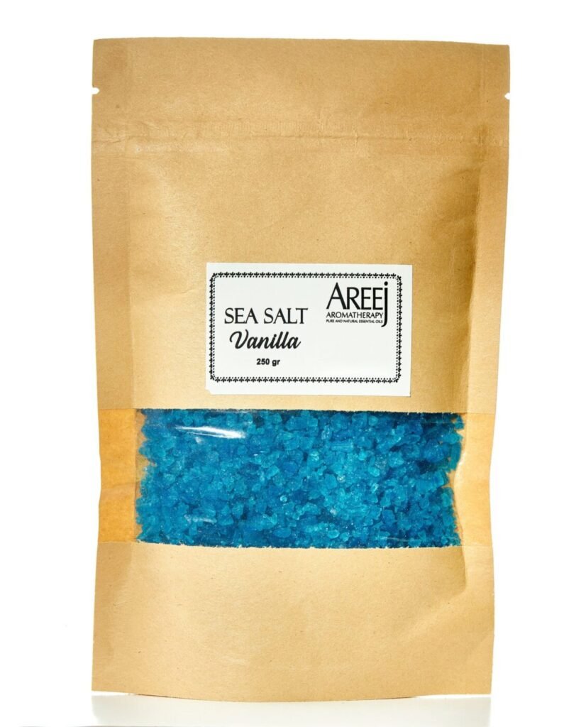 Vanilla Sea Salt 250 g by Areej Aromatherapy