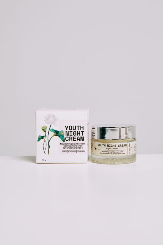 Youth Night Cream 50 g by Areej Aromatherapy